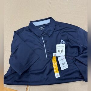 Reebok Dark Blue Polo Shirt